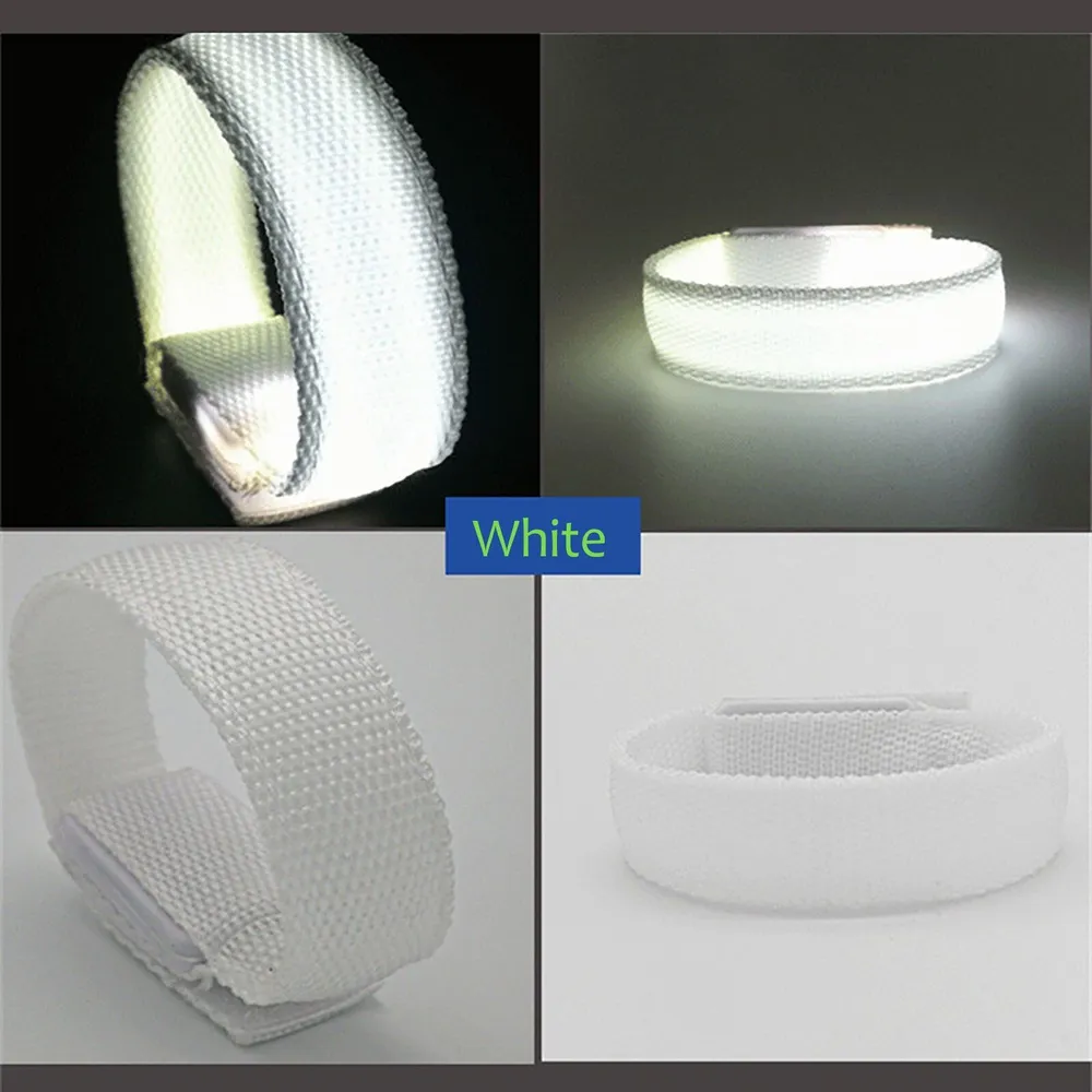 Браслет светящийся в темноте для бегунов